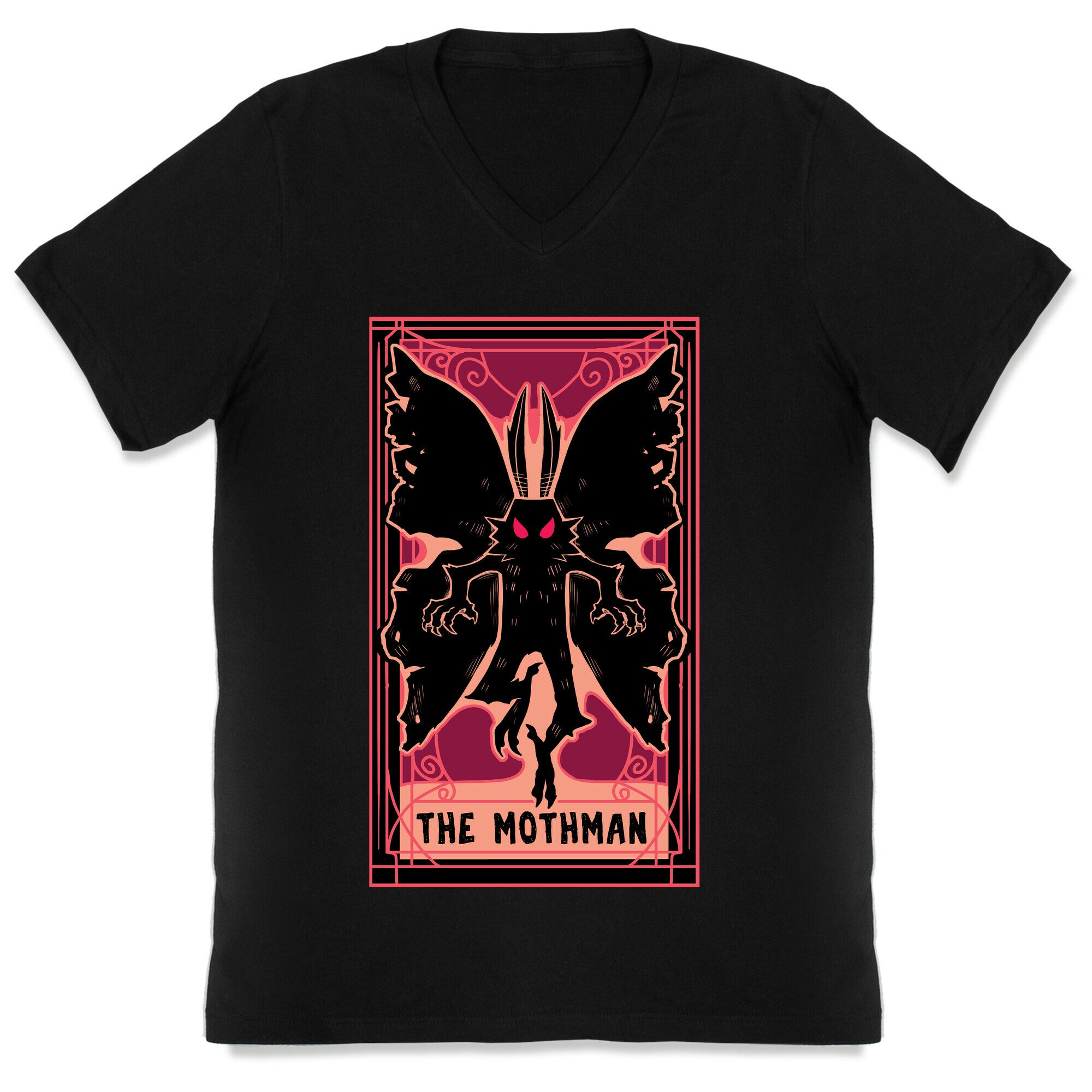 The Mothman Tarot V-Neck